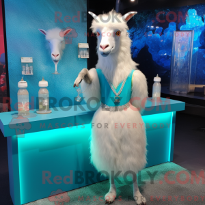 Máscara de cabra Cyan...