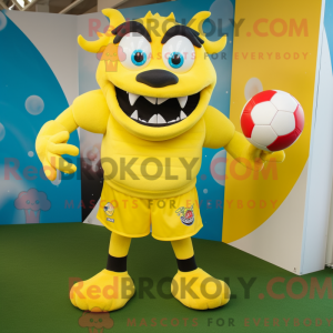 Citrongul Dæmon maskot...
