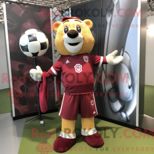 Máscara de gol de futebol...