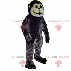 Mascote macaco de casaco macio - Redbrokoly.com