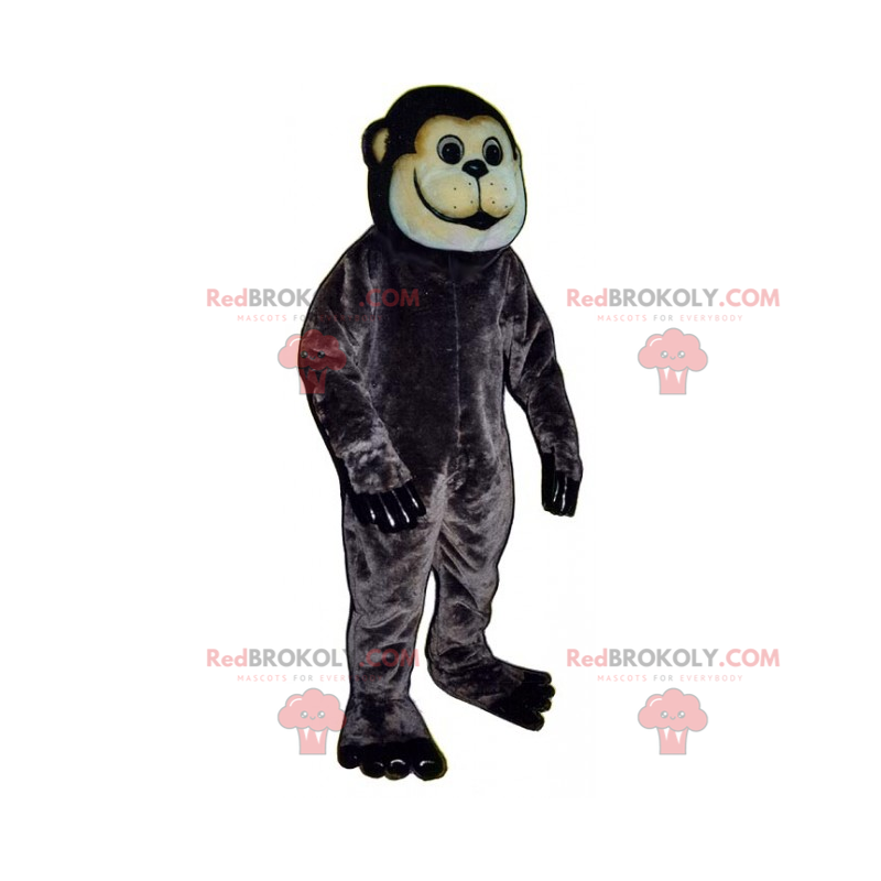 Ape maskot med myk pels - Redbrokoly.com