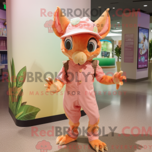 Costume de mascotte Peach...