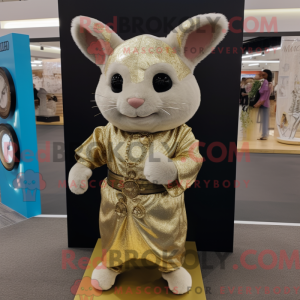 Máscara de chinchila de...