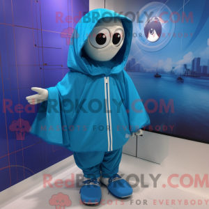 Maskotdraktfigur Cyan...