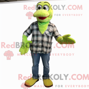 Limegrønn Dodo Bird...