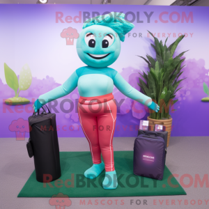 Postava maskota mořské...