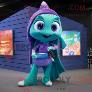 Havfrue maskot kostume...