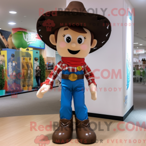 Máscara de cowboy com...
