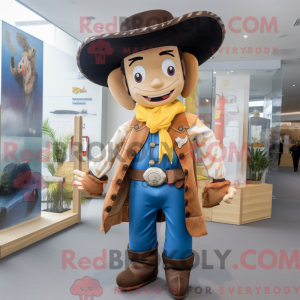 Máscara de cowboy com...