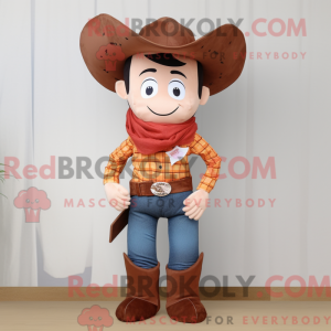 Máscara de cowboy com...