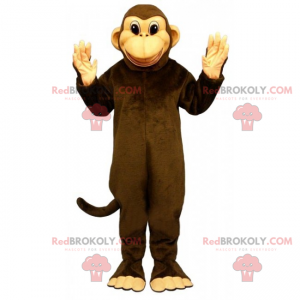 Smiling monkey mascot - Redbrokoly.com