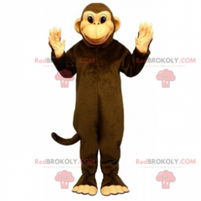Smilende ape maskot - Redbrokoly.com
