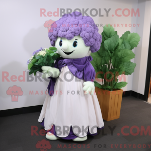 Máscara de flor de lavanda...