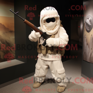 Cream Sniper-maskotkostyme...