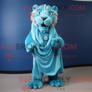 Cyan Smilodon...