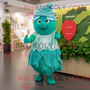 Turkis Cabbage Leaf maskot...