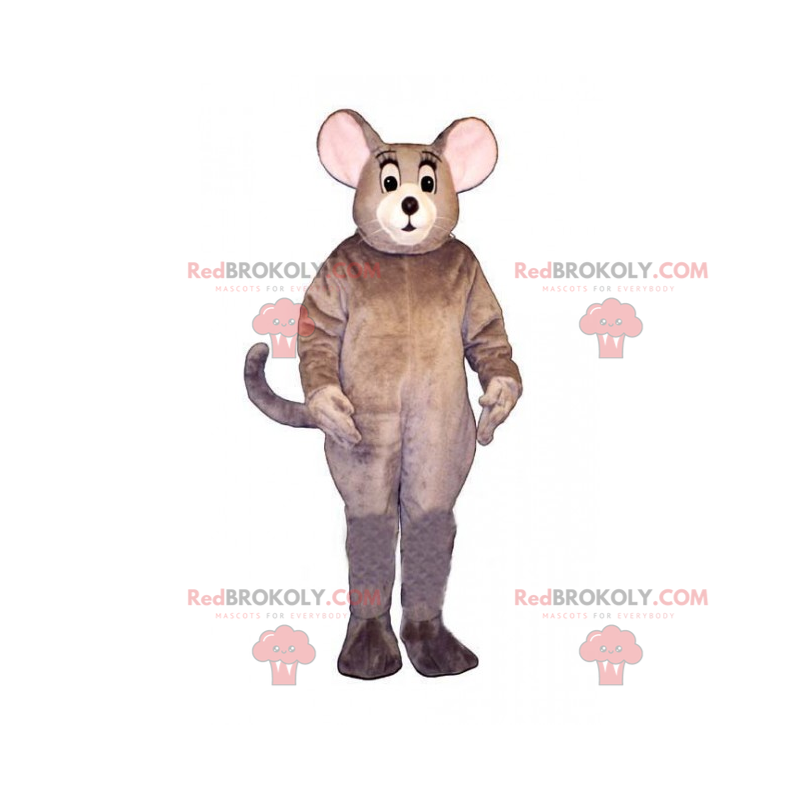 Mausmaskottchen mit langen Schnurrbärten - Redbrokoly.com Mausmaskottchen mit langen Schnurrbärten - Redbrokoly.com
