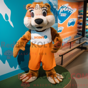 Marmot-mascottekostuum...
