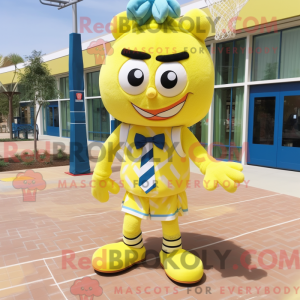 Lemon Yellow Volleyball Net...