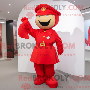 Máscara do Soldado Vermelho...