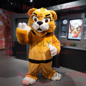 Saber-Toothed Tiger mascot...