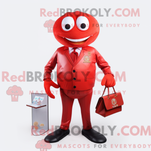 Red Crab-maskotdraktfigure...