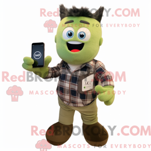Costume de mascotte d Olive...