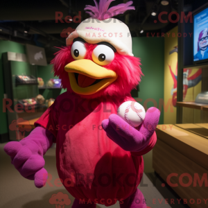 Personnage mascotte Magenta...