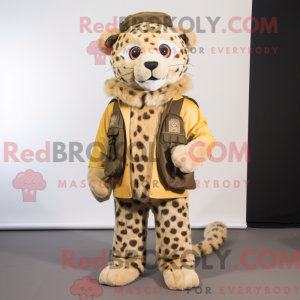 Disfraz de mascota Leopardo...