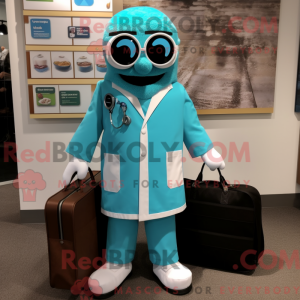 Turquoise Doctor mascot...