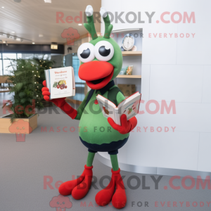 Maskottchenkostüm Olive...