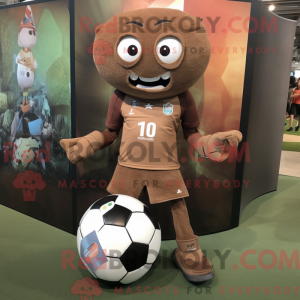 Disfraz de mascota de gol...