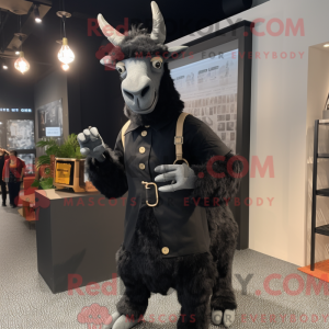 Black Goat maskot...