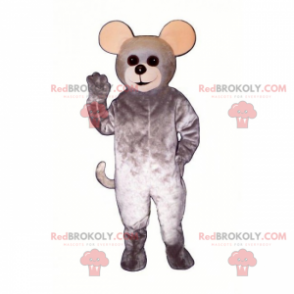 Maskotka szarej myszy - Redbrokoly.com