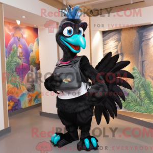 Maskotka Black Peacock...