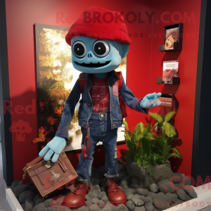 Red Graveyard mascot...