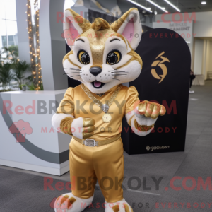 Personnage mascotte Bobcat...