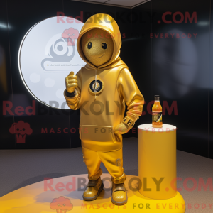 Gold Soda Can...