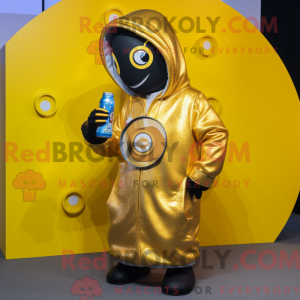 Gold Soda Can maskot...