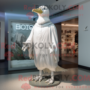 Sølv Albatross maskot...