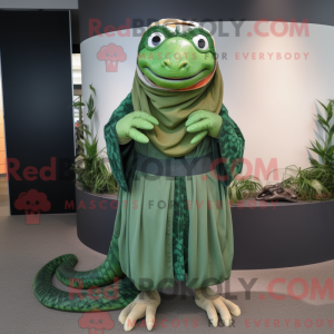 Anaconda maskot kostume...