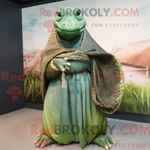 Anaconda maskot kostume...