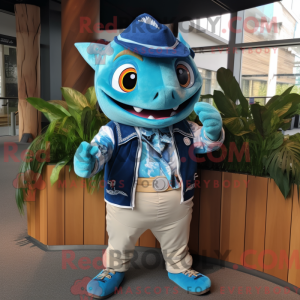 Disfraz de mascota Cyan...
