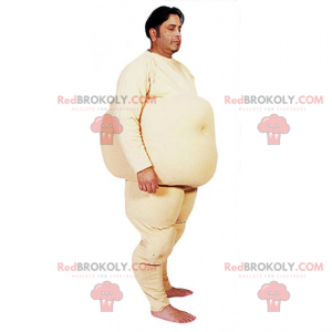 Mascota de sumo sin disfraz - Redbrokoly.com