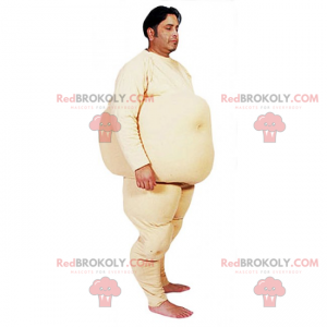 Mascote sumô sem fantasia - Redbrokoly.com