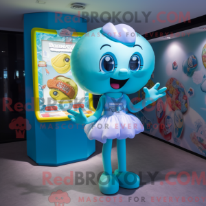 Cyan Candy Box máscara de...