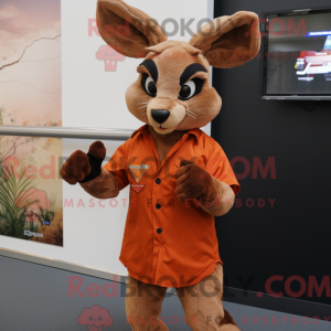 Rust Kengaroo mask drakt...