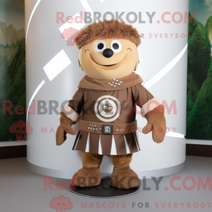 Brun Celtic Shield maskot...