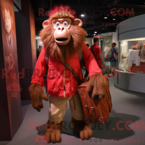 Disfraz de mascota Baboon...