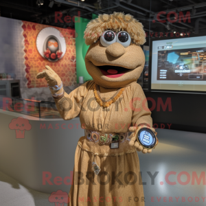 Tan Jambalaya mascot...